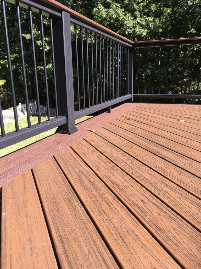backyard composite deck